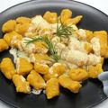 Gnocchi de butternut au beurre de romarin