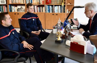 JULES CHIKLY : UN JEUNE CAPITAINE A LA TÊTE DU CENTRE DE SECOURS D’HIRSON.