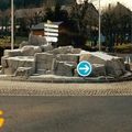 Rond-point à Besse en Chandesse