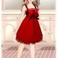 Tenue N°7 : Red roses babydoll.