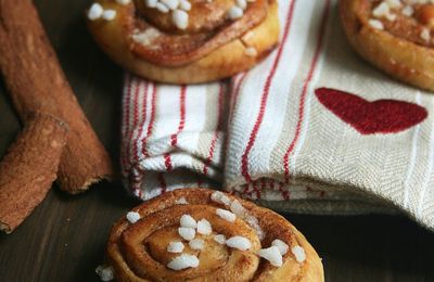Kannelbullar ou briochettes à la canelle