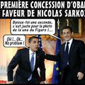 La première concession d'Obama en faveur de Nicolas Sarkozy