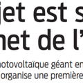 Projet de parc photovoltaïque de Saucats