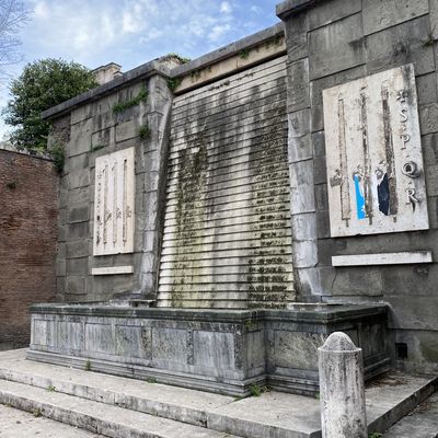 Les fontaines de Rome (46/52). Celio (XIX b) – Fontaine de la via di San Gregorio.