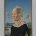Jacometto, Portrait of a Woman, Possibly a Nun of San Secondo; (verso) Scene in Grisaille, ca. 1485–95