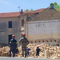 Les soldats au lycée 