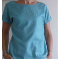 Blouse Aqua verde