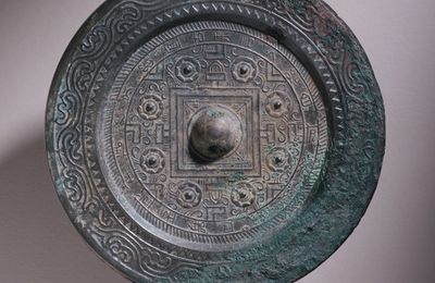 Mirror (Jing) with 'TLV' design, Eastern Han dynasty (25-220)