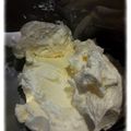 Crème au beurre légère