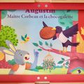 POUR LES PETITS, EN KAMISHIBAÏ : AUGUSTIN, MAÎTRE CORBEAU ET LA CHOCOGALETTE.