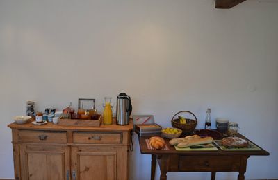 Petit déjeuner au Domaine des Remparts