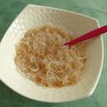 noodles de konjac au sirop d'érable à 10 kcal (diététique, allégé, hypocalorique, sans sucre ni beurre et riche en fibres)