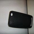 Coque noir en silicone pour iphone 4 ou 4S