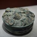 Bronze Bowl for Collecting Coins, Eastern Han Dynasty (25-220)
