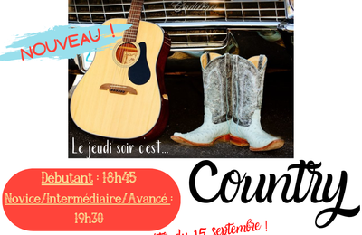 Cours de Dance Country