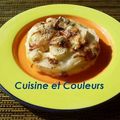 Petit gratin de polenta aux poires et gorgonzola