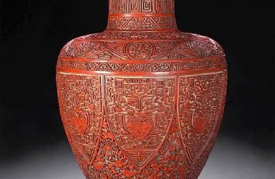 Massive Qianlong Lacquer Vase Highlights June Auction In San Francisco