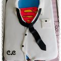 Gâteau superman