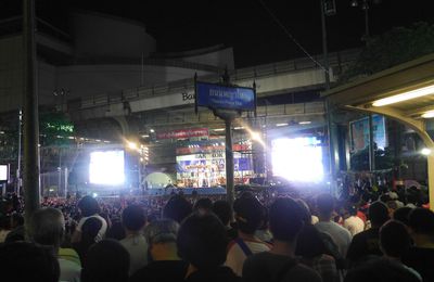 Manifestation à Bangkok