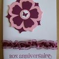 Un anniversaire fleuri