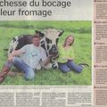 LE BONHEUR de nouveau dans le pré et dans l'assiette avec le BIOCAL NORMAND