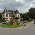 Rond-point à Ettelbruck (Luxembourg)