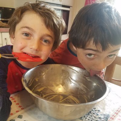 Nos petits confinés!
