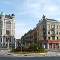 Rond-point à Schaerbeek (Belgique)