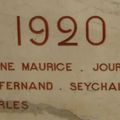 SEYCHAL Vincent (Châteauroux) + 21/11/1920 Châteauroux (36)