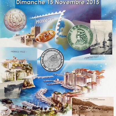  CRÉATION Affiche - 23eme Grande Bourse Monaco 