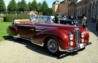 Delahaye 135 M cabriolet Milord carrossée par Figoni Falaschi de 1948 (9ème Classic Gala de Schwetzingen 2011)