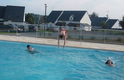 à la piscine !