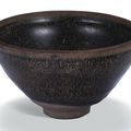 A 'Jian' 'Hare's Fur' bowl, Song dynasty (960–1279).