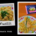 Fusilli sauce rose