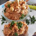 TARTINADE POIS CHICHES-TOMATE