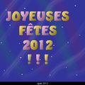 Bonnes fêtes 2012