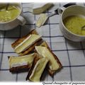 SOUPE POIREAUX, BRIE ET POMMES DE TERRE