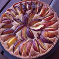 TARTE SABLÉE AUX NECTARINES & CRÈME D'AMANDES