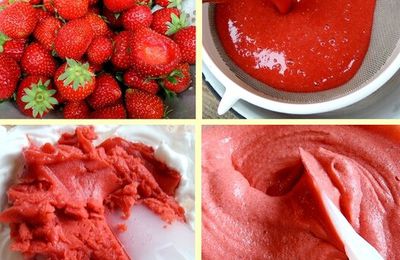 Sorbet fraise à l'italienne