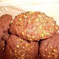 BISCUITS CROQUANTS AU CHOCOLAT