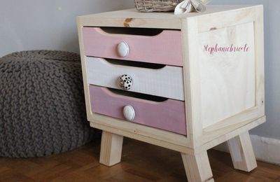 Idée DIY - meuble chevet facile