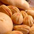Petits pains au lait dans moule à madeleine