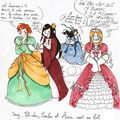 Les VP girls en princesses