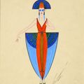 Romain de Tirtoff ERTE (1892-1990), Robe pour commère, 1922