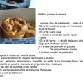 Muffins pomme butternut de Martine