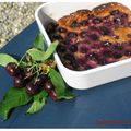 Clafoutis aux cerises à la farine de petit épeautre