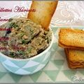 Rillettes de haricots blancs anchois olives et câpres