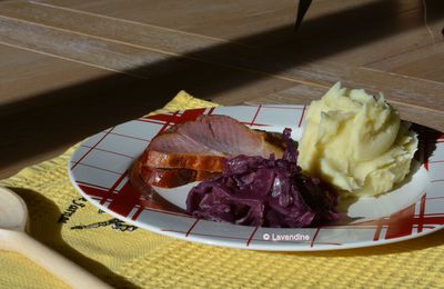 Palette sans os au miel et à la moutarde, cuite au four