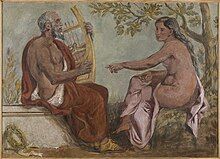 Anacréon / Ἀνακρέων (vers550 –vers 464 av. J. C.) : « O enfant au regard de fille... »