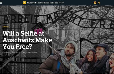 Un selfie à Auschwitz-Birkenau ?